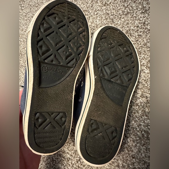 Converse Slip On Faded Blue Padded Tongue Size 2 - Picture 5 of 7